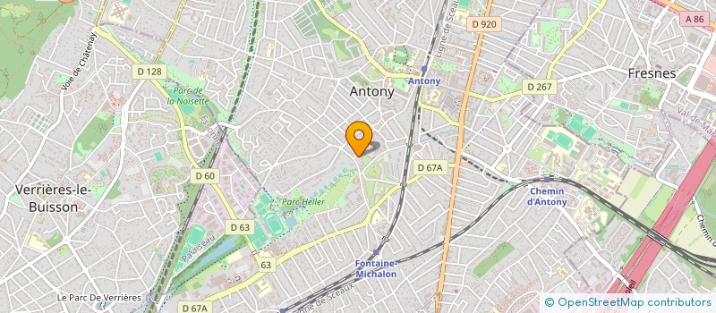 localisation de l'entreprise MADAME CHRISTINE ELONG KOUMKANG à ANTONY