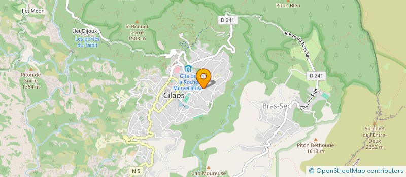 localisation de l'entreprise MADAME CHRISTINE EMMA  CILAOS