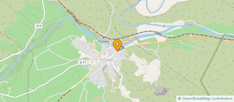 localisation de l'entreprise MADAME CHRISTINE ESCURAT  ESTAGEL