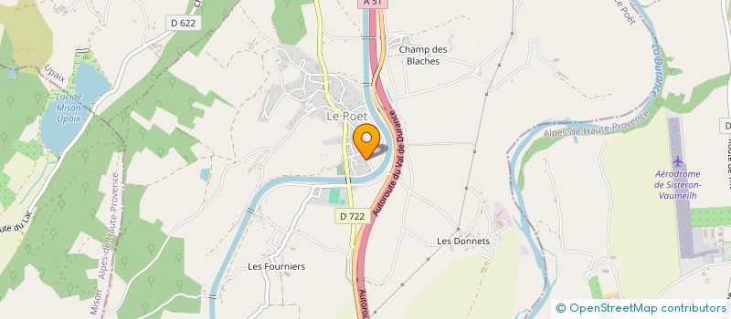 localisation de l'entreprise MADAME CHRISTINE ESTERMANN  LE POET