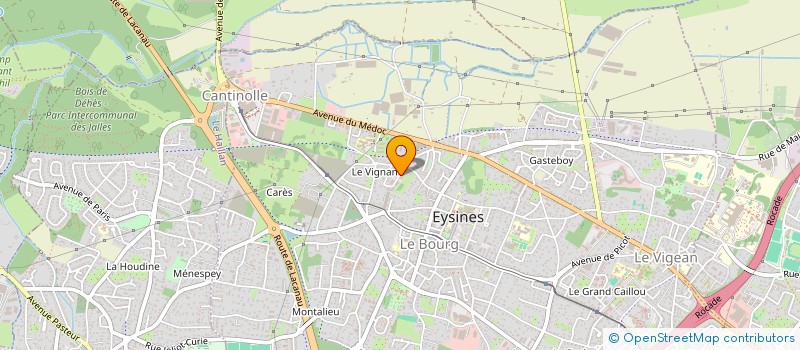 localisation de l'entreprise MADAME CHRISTINE EYCHENNE à EYSINES