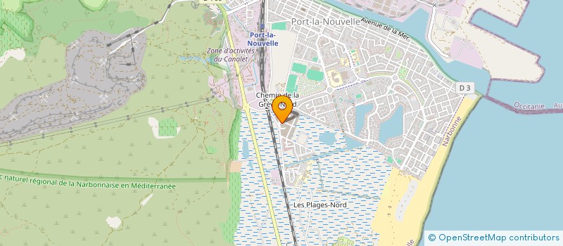 localisation de l'entreprise MADAME CHRISTINE FAISANT  PORT-LA-NOUVELLE