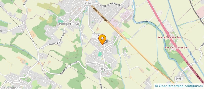 localisation de l'entreprise MADAME CHRISTINE FAKHOURY  DEYME