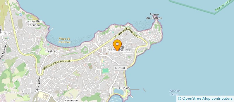 localisation de l'entreprise MADAME CHRISTINE FALEMPIN  PERROS-GUIREC