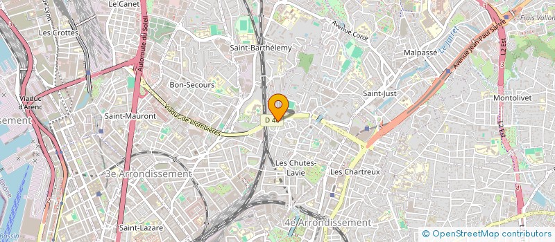 localisation de l'entreprise MADAME CHRISTINE FARINA à MARSEILLE
