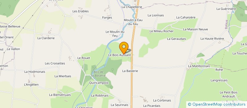 localisation de l'entreprise MADAME CHRISTINE FAUCHEUX  BALAZE