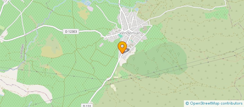 localisation de l'entreprise MADAME CHRISTINE FAUCILHON  VENDEMIAN