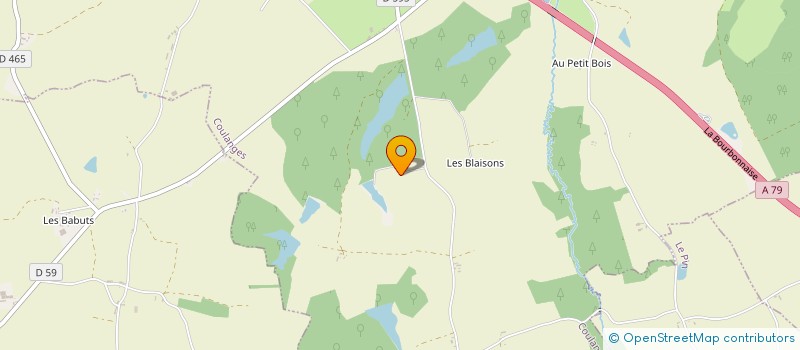 localisation de l'entreprise MADAME CHRISTINE FAYET  SALIGNY-SUR-ROUDON