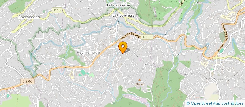 localisation de l'entreprise MADAME CHRISTINE FELZINGER  PEYMEINADE