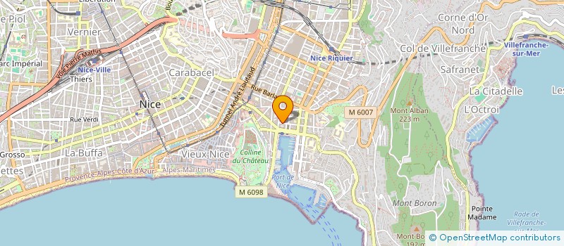localisation de l'entreprise MADAME CHRISTINE FIGHIERA à NICE