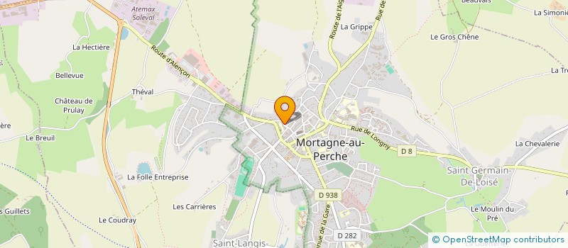 localisation de l'entreprise MADAME CHRISTINE FISCHER à MORTAGNE-AU-PERCHE