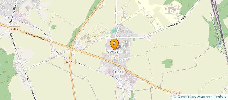 localisation de l'entreprise MADAME CHRISTINE FLECHAIS  COUBERT