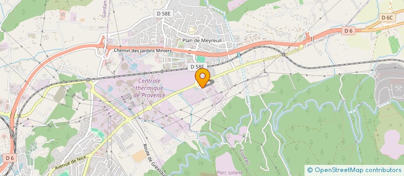 localisation de l'entreprise MADAME CHRISTINE FLEURY  MEYREUIL