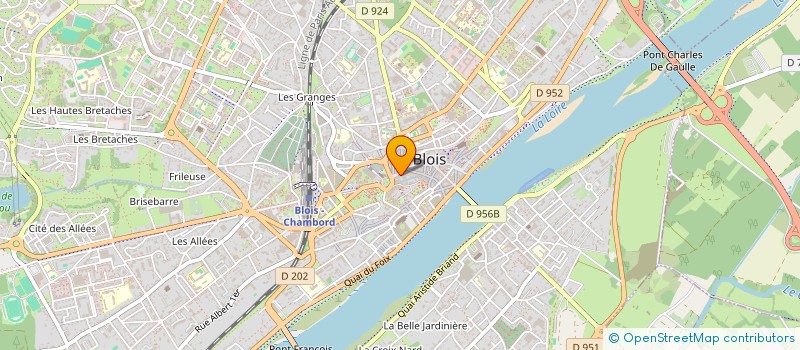 localisation de l'entreprise MADAME CHRISTINE FLODROPS  BLOIS