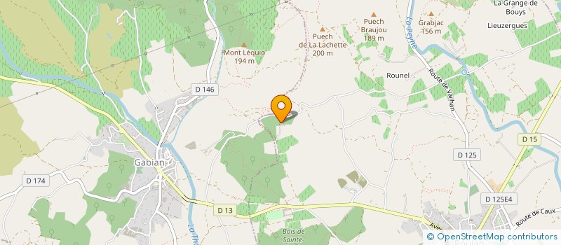 localisation de l'entreprise MADAME CHRISTINE FLOUTARD  GABIAN