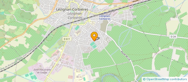 localisation de l'entreprise MADAME CHRISTINE FOESSEL  LEZIGNAN-CORBIERES