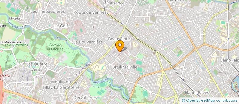 localisation de l'entreprise MADAME CHRISTINE FOLLAIN  SAINT-HERBLAIN