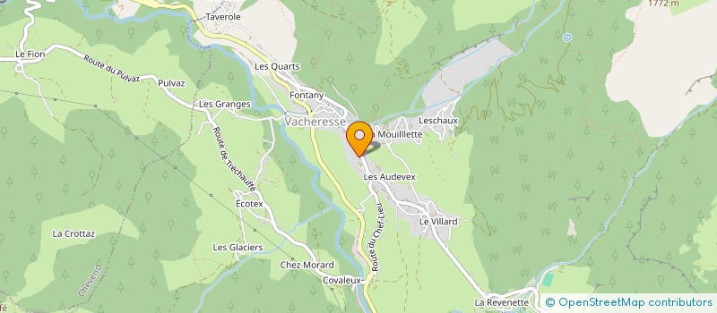 localisation de l'entreprise MADAME CHRISTINE FONTAINE  LA CHAPELLE D'ABONDANCE