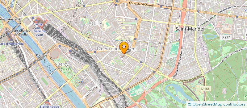 localisation de l'entreprise MADAME CHRISTINE FORASASSI à PARIS