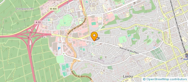 localisation de l'entreprise MADAME CHRISTINE FRANZI à NANCY