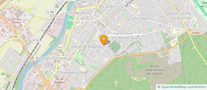 localisation de l'entreprise MADAME CHRISTINE GABOS  COMPIEGNE