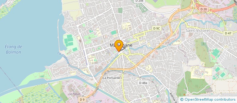 localisation de l'entreprise MADAME CHRISTINE GAMBE à MARIGNANE