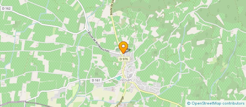 localisation de l'entreprise MADAME CHRISTINE GANSTER à VISAN