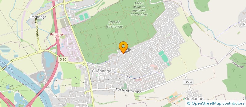 localisation de l'entreprise MADAME CHRISTINE GARBACZ  GUENANGE