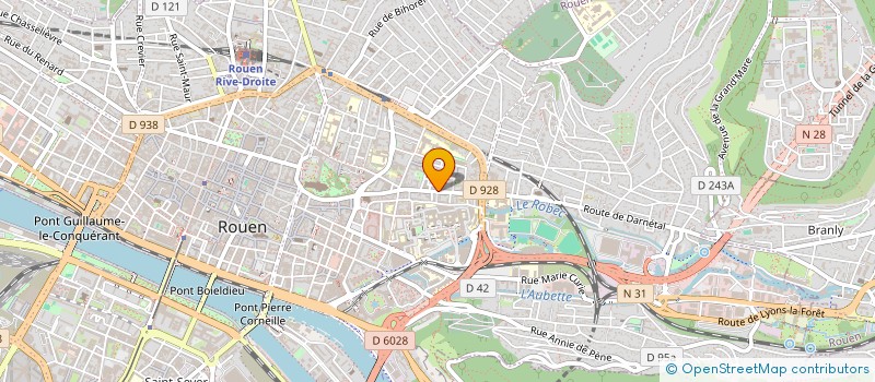 localisation de l'entreprise MADAME CHRISTINE GASCOIN  ROUEN