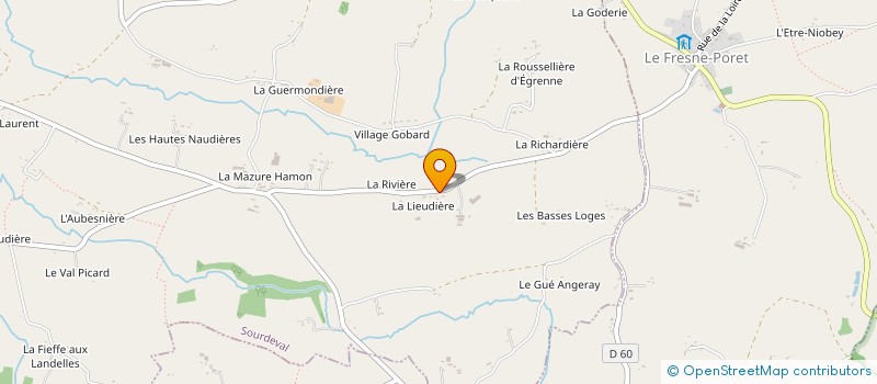 localisation de l'entreprise MADAME CHRISTINE GASTEBOIS à PERRIERS-EN-BEAUFICEL