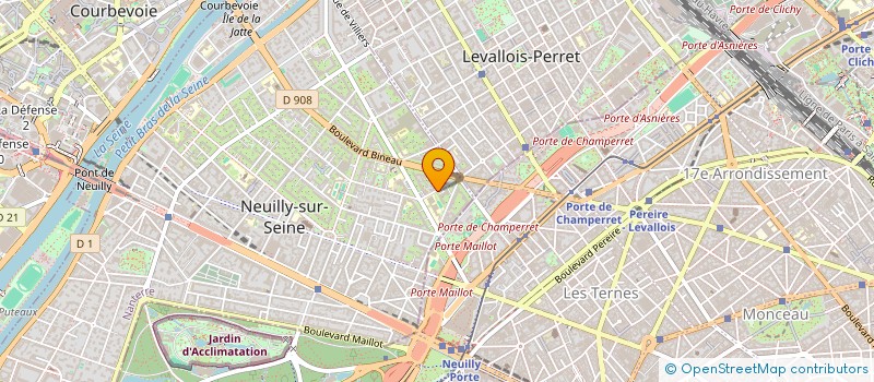 localisation de l'entreprise MADAME CHRISTINE GASTINEL à NEUILLY-SUR-SEINE