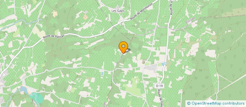 localisation de l'entreprise MADAME CHRISTINE GASULLA  MORMOIRON