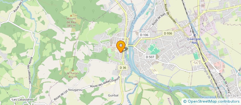 localisation de l'entreprise MADAME CHRISTINE GATUING  NAY