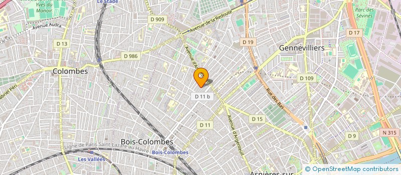 localisation de l'entreprise MADAME CHRISTINE GAUDION à BOIS-COLOMBES