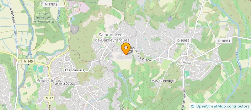 localisation de l'entreprise MADAME CHRISTINE GAUDOT à ASSAS
