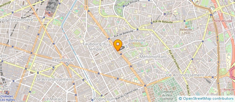 localisation de l'entreprise MADAME CHRISTINE GAUSSOT  PARIS