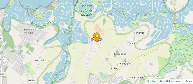 localisation de l'entreprise MADAME CHRISTINE GAUTHIER à GUERANDE