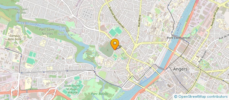 localisation de l'entreprise MADAME CHRISTINE GAUTHIER  ANGERS