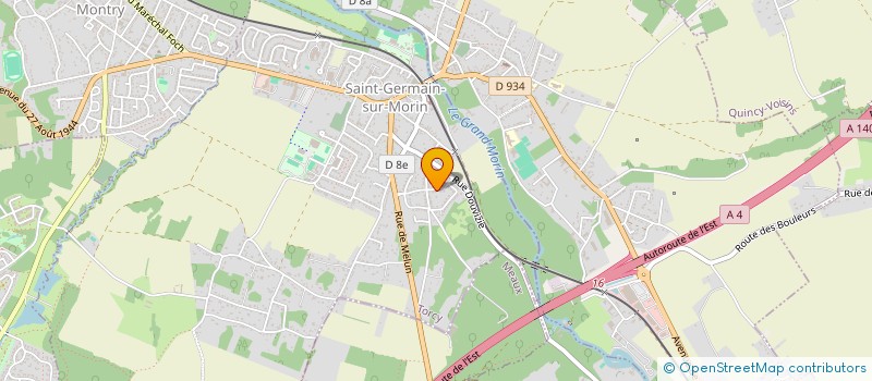 localisation de l'entreprise MADAME CHRISTINE GAUTRON  SAINT-GERMAIN-SUR-MORIN