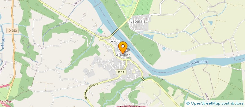 localisation de l'entreprise MADAME CHRISTINE GAYRAL à AUVILLAR