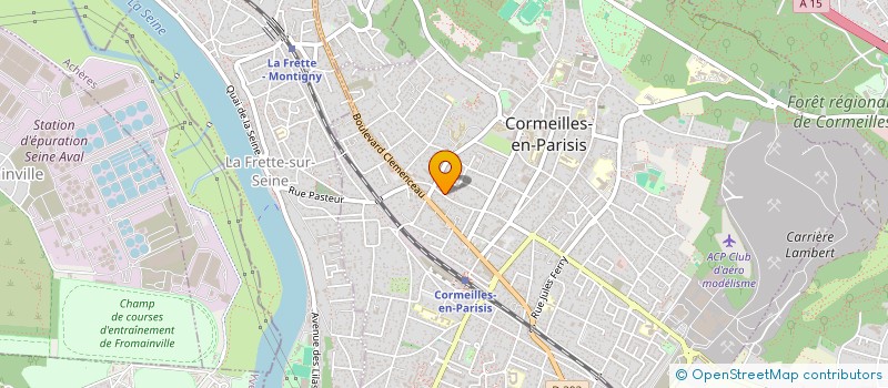 localisation de l'entreprise MADAME CHRISTINE GEAY à CORMEILLES-EN-PARISIS