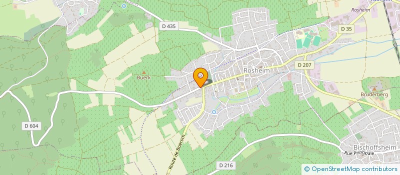 localisation de l'entreprise MADAME CHRISTINE GEBHART  ROSHEIM