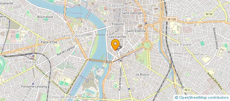 localisation de l'entreprise MADAME CHRISTINE GELIS à TOULOUSE