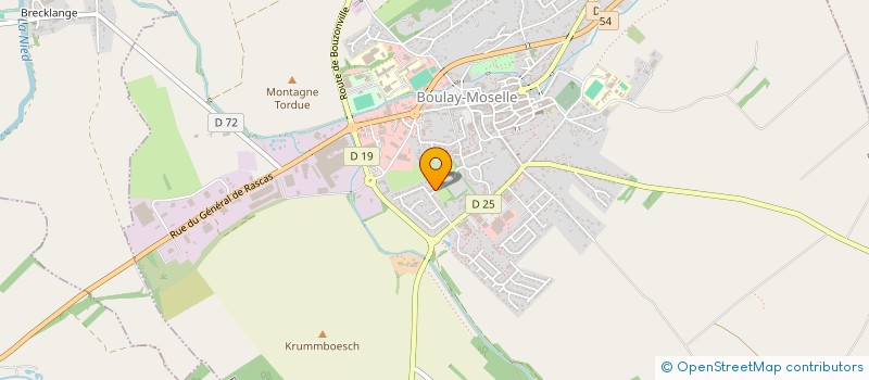 localisation de l'entreprise MADAME CHRISTINE GENOCHIO à BOULAY-MOSELLE