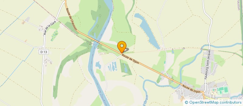 localisation de l'entreprise MADAME CHRISTINE GEOFFROY  CHAUSSIN