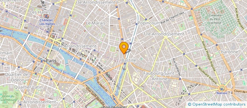 localisation de l'entreprise MADAME CHRISTINE GERARD à PARIS