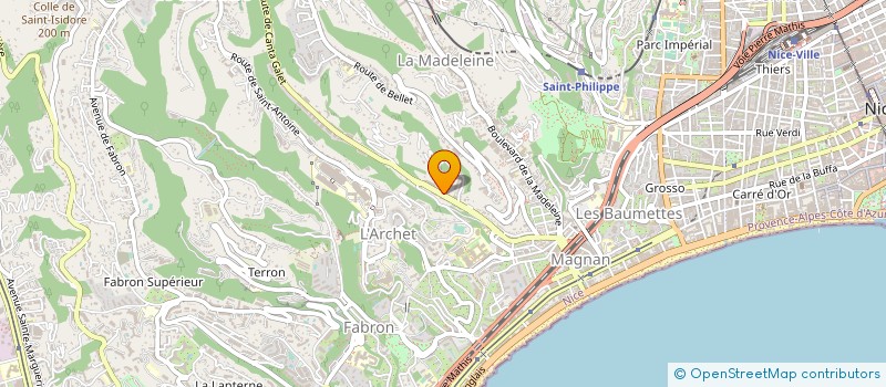 localisation de l'entreprise MADAME CHRISTINE GIAMMONA à NICE