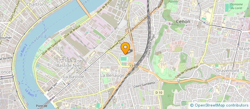 localisation de l'entreprise MADAME CHRISTINE GIBERT  BORDEAUX