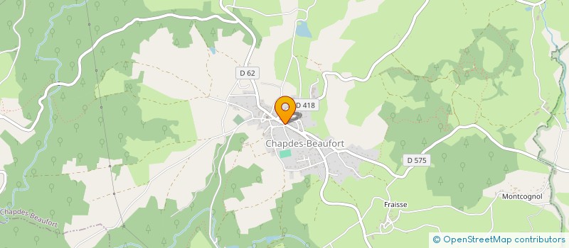 localisation de l'entreprise MADAME CHRISTINE GICQUIAU  ROCHEFORT-MONTAGNE