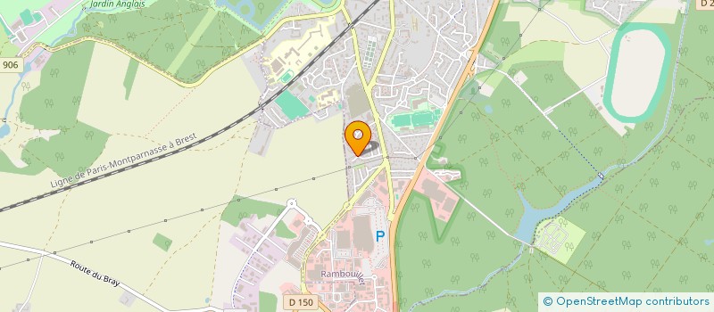 localisation de l'entreprise MADAME CHRISTINE GINIEIS  RAMBOUILLET